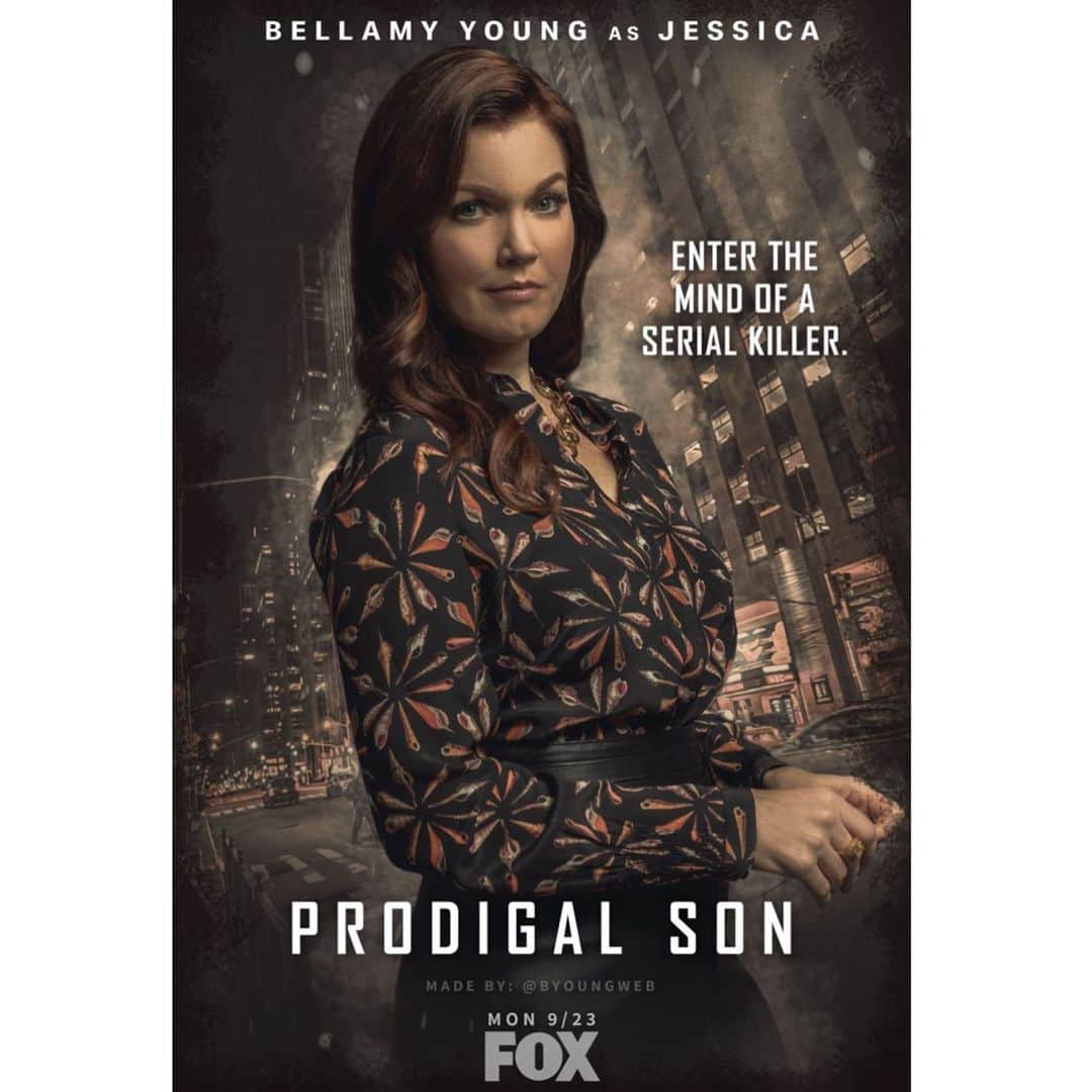 ベラミー・ヤングさんのインスタグラム写真 - (ベラミー・ヤングInstagram)「TY @byoungweb for making these amazing visuals for @prodigalsonfox !! Love them & love YOU! #ProdigalSon #TheHuntIsOn 9/23 9p on @foxtv 🙀🎬🔥❤️🎉」9月11日 8時55分 - bellamyyoung