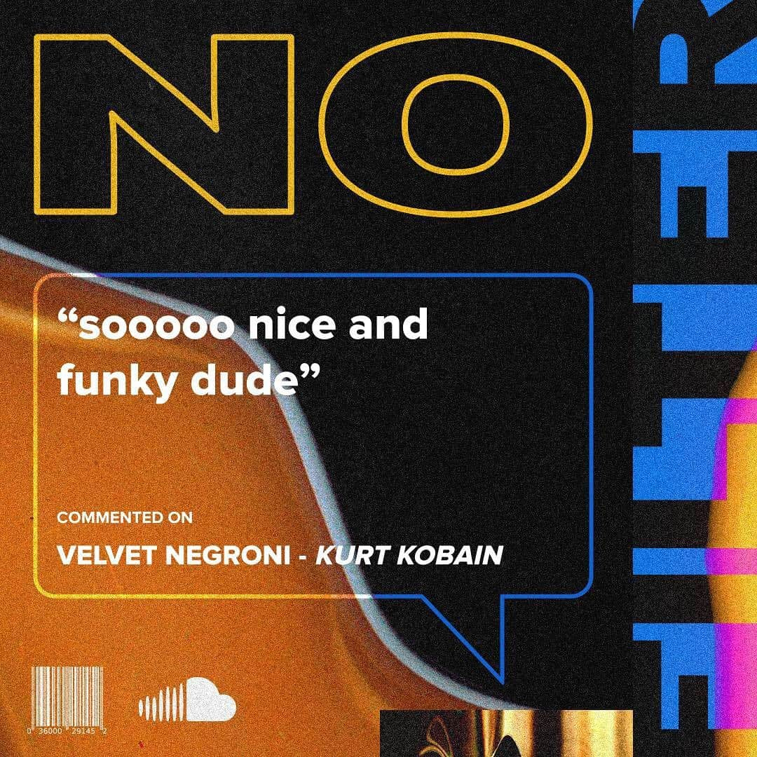 サウンドクラウドさんのインスタグラム写真 - (サウンドクラウドInstagram)「The track comments are in for @velvet_negroni’s “KURT KOBAIN”. Thoughts? Share your comments below or on the track at link in bio.」9月11日 4時33分 - soundcloud