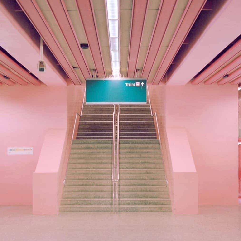 グラフ&ランツのインスタグラム：「A dreamy stairway by @_nguan_」