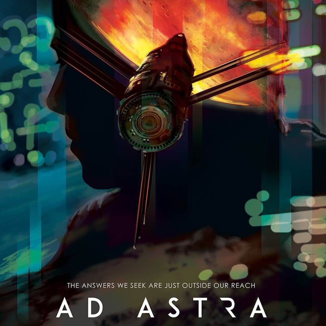 クリス・ハードウィックさんのインスタグラム写真 - (クリス・ハードウィックInstagram)「Check out these gorgeous @adastramovie posters from @theposterposse artists @mexifunk and @cmloweart!  Get your tickets now for Ad Astra starring Brad Pitt. In theaters September 20. adastramovie.com  #adastra #tothestars #space #bradpitt #movie #sponsored」9月11日 7時02分 - nerdist