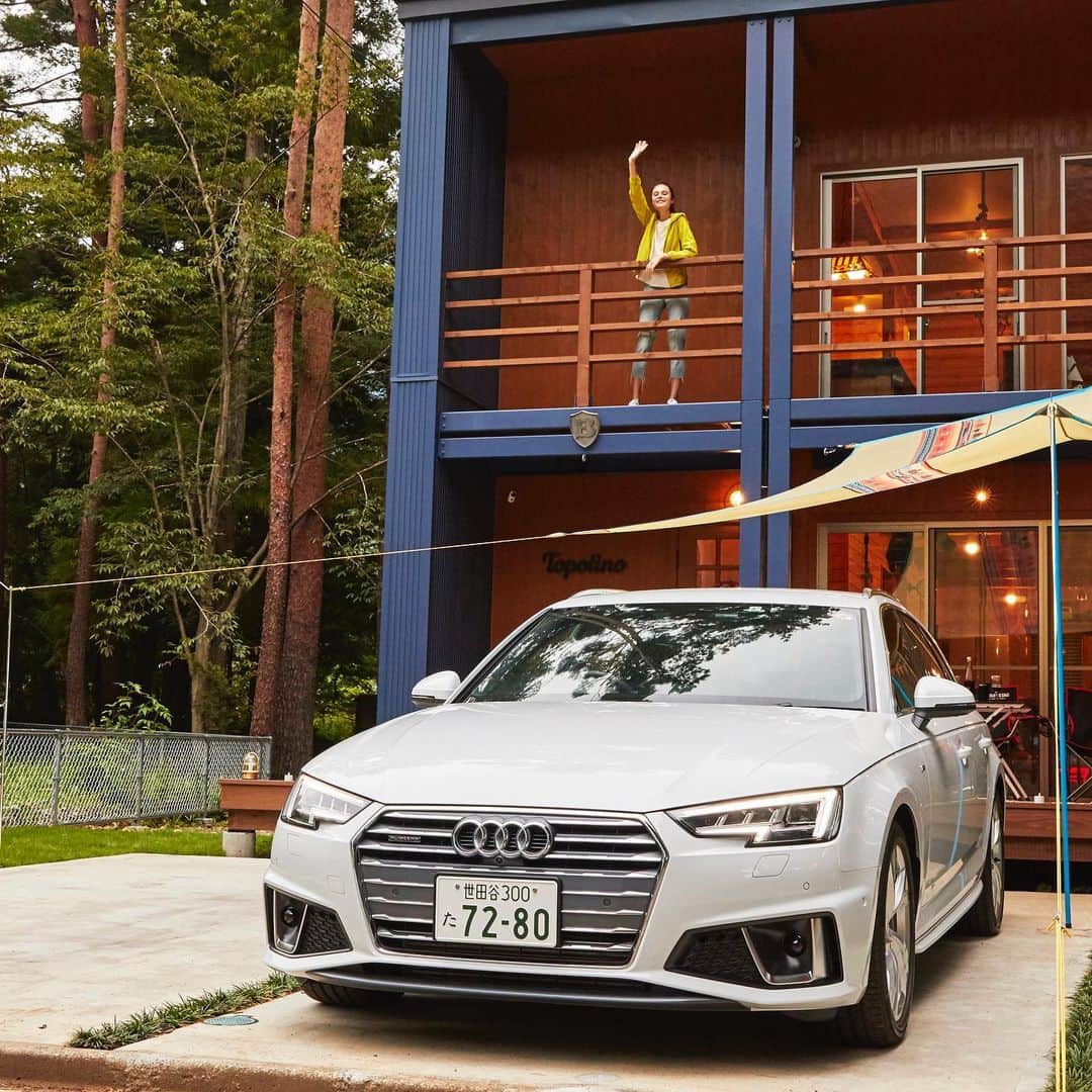 Audi Japan Sales / アウディジャパン販売さんのインスタグラム写真 - (Audi Japan Sales / アウディジャパン販売Instagram)「#Audiのある生活 スタイリッシュでありながら積載量も充分な #AudiA4Avant。ドライブにぴったりな一台で、秋の行楽シーズンを楽しんで。  現在#AJS では、「ソロキャンプ」with Audi A4 Avant を公開中。詳細はプロフィールからチェック。 @audi.japan.sales  @topolino.k #Audi #AudiA4 #MyAudi #Audistyle #car #アウディ #ドライブ #アウトドア #キャンプ #バーベキュー #ログハウス #貸別荘 #トッポリーノ #車 #愛車 #外車 #ドイツ車 #車好き #車好きな人と繋がりたい #アウディ女子 #車好き男子」9月11日 18時04分 - audi.japan.sales