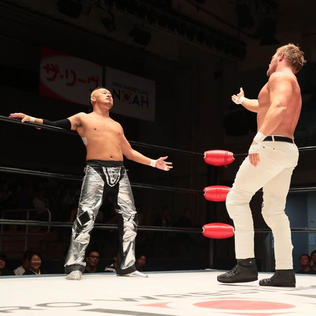 プロレスリング・ノアさんのインスタグラム写真 - (プロレスリング・ノアInstagram)「9.9@後楽園ホール N-1 VICTORY 2019 Aブロック公式戦 #丸藤正道 🆚 #AlexHammerstone  #noah_ghc #プロレスリングノア #プロレス #prowrestler #prowrestling #MLW #MajorLeagueWrestling」9月11日 17時12分 - noah_ghc