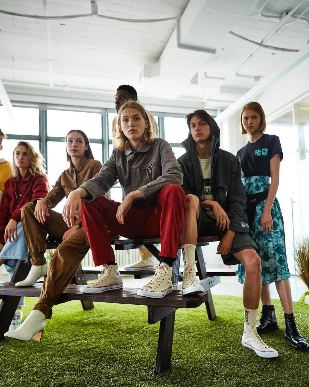バーニーズ・ニューヨークのインスタグラム：「@reesecooper made his #NYFW debut this season with his Spring Summer 2020 Collection: Waters Edge. See how he reinterpreted camp in our IG stories.」