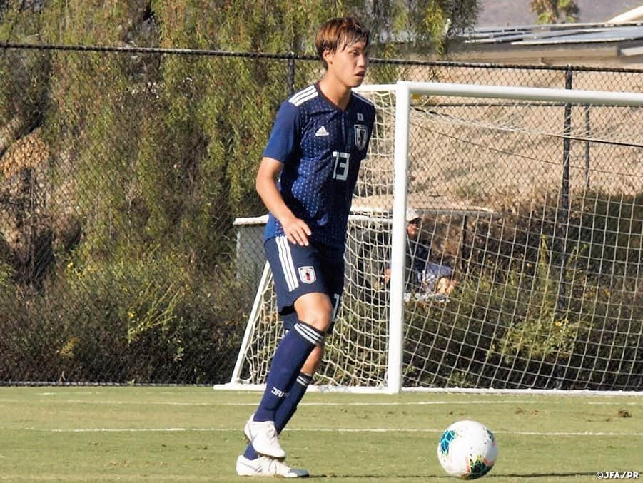 日本サッカー協会さんのインスタグラム写真 - (日本サッカー協会Instagram)「📸Match Photos②　2失点をはね返せずアメリカに敗戦～U-22日本代表 北中米遠征 ・ U-22日本代表は9日(月)、アメリカのカリフォルニア州でU-22アメリカ代表と対戦しました。立ち上がりこそ多くのチャンスを作った日本でしたが、前半終了間際に失点を許すと、後半にもPKから失点を献上。無得点に終わり、0-2で敗戦を喫しました。 ・ GK 1 #小島亨介  DF 13 #大南拓磨 → MF 14 #長沼洋一 DF 15 #岡崎慎 → DF 2 #立田悠悟 DF 22 #瀬古歩夢 MF 4 #菅大輝 → MF 5 #杉岡大暉 MF 7 #松本泰志 → MF 8 #田中碧 MF 19 #遠藤渓太 → MF 10 #安部裕葵 MF 20 #高宇洋 → MF 16 #齊藤未月 MF 21 #橋岡大樹 FW 9 #前田大然 → MF 6 #渡辺皓太 FW 18 #小川航基 → FW 11 #上田綺世 ・ [控え選手] GK 12 #大迫敬介 DF 17 #町田浩樹 ・ #daihyo #jfa #U22日本代表 ・ ―――――――――――――――――― U-22日本代表　今後のスケジュール>> ・ キリンチャレンジカップ2019 📅11/17(日)12:50KO 📍エディオンスタジアム広島 ・ キリンチャレンジカップ2019 📅12/28(土) 📍トランスコスモススタジアム長崎 ・ 👉大会情報はJFA.jpへ ――――――――――――――――――」9月11日 13時29分 - japanfootballassociation