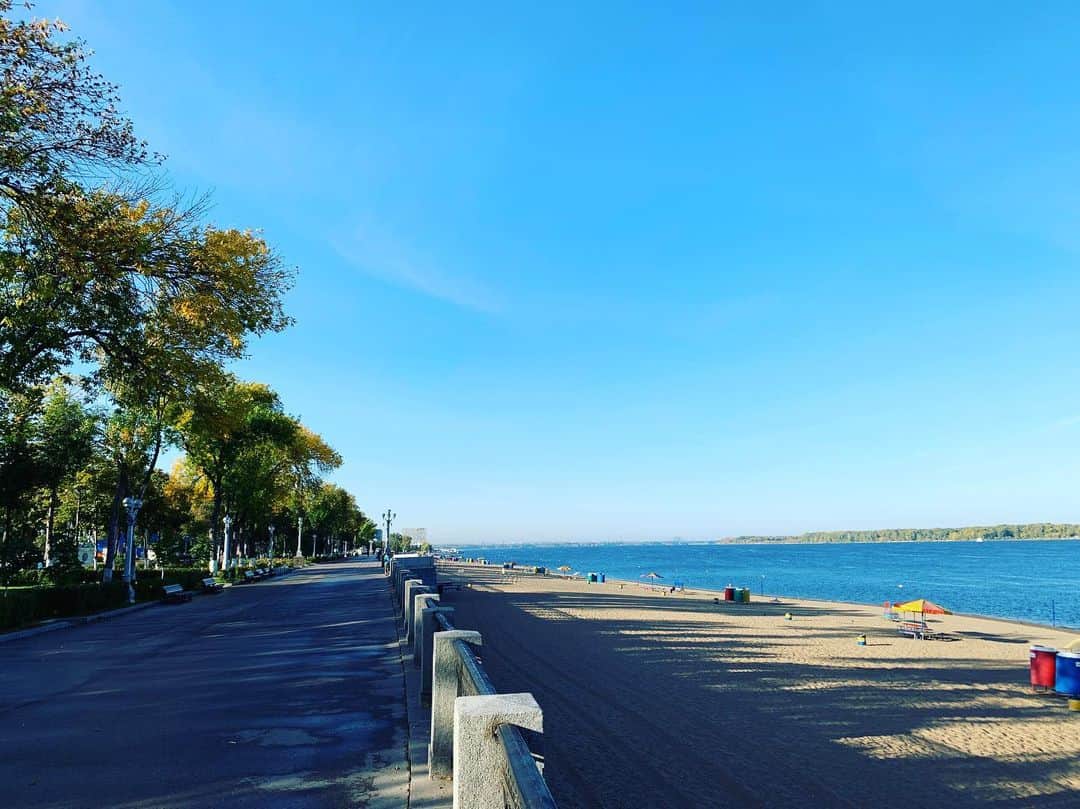 Akira Yamaokaのインスタグラム：「Beautiful city! Samara!」