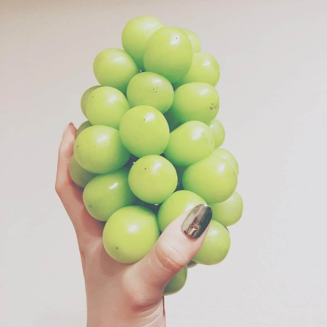 平井喜美さんのインスタグラム写真 - (平井喜美Instagram)「マスカットvsぶどう🍇 シャイン💚はマストで今回は岡山ブランドのオーロラブラックも買ってきました💚💜💚💜 どっちも美味し‼︎けど、私はマスカット派かな💚 . . #fruit #okayama  #tabijyo_japan #genic_mag  #国内旅行 #instagood #instapic  #trip #旅行好き #食べるの好き」9月11日 14時14分 - yoshimi1111