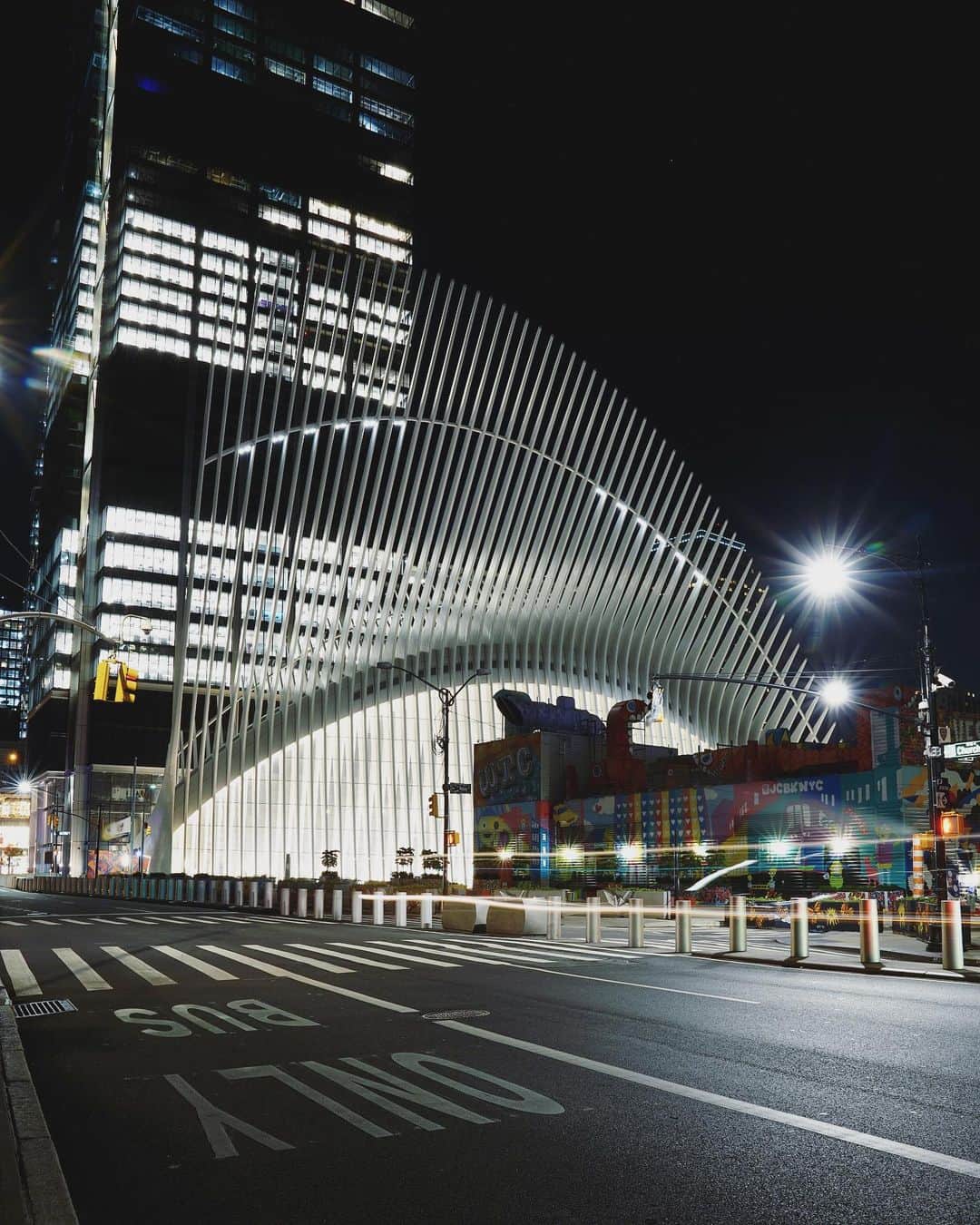 New Yorkさんのインスタグラム写真 - (New YorkInstagram)「City Nights. A quiet stroll around the WTC earlier tonight.」9月11日 14時44分 - newyork
