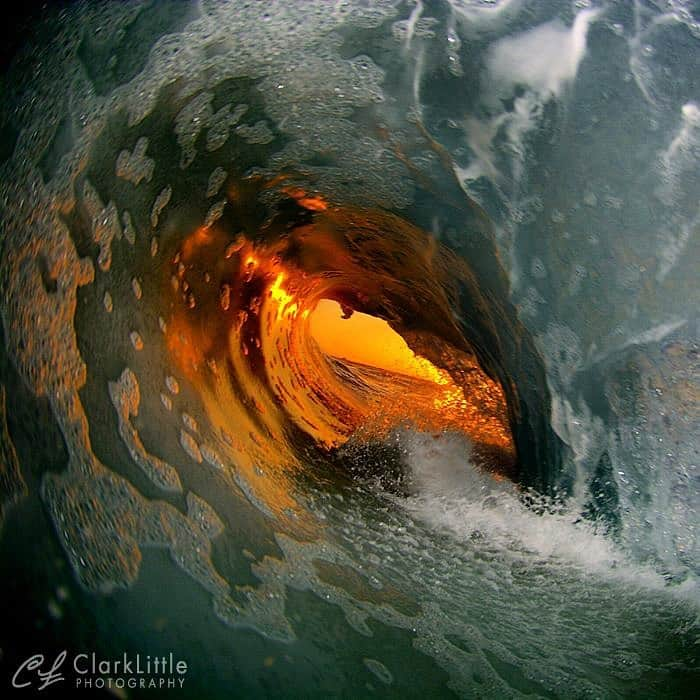 クラーク・リトルさんのインスタグラム写真 - (クラーク・リトルInstagram)「🌊🌅⚡️⚡️⚡️Deep in a wedge cave. #newportbeach #california #clarklittle 🆑」9月12日 2時14分 - clarklittle