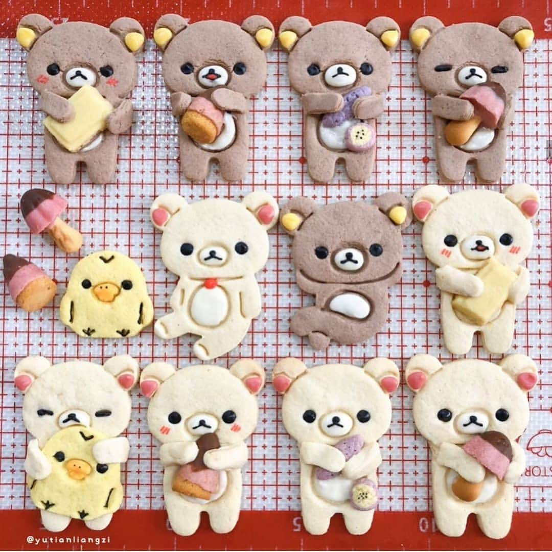 Rilakkuma US（リラックマ）さんのインスタグラム写真 - (Rilakkuma US（リラックマ）Instagram)「@yutianliangzi created these adorable fall inspired Rilakkuma cookies! We love seeing our fans make wonderful DIY treats like these! . . . #rilakkumaus #Rilakkuma #sanx #kawaii #cutefood #リラックマ #サンエックス」9月12日 2時55分 - rilakkumaus