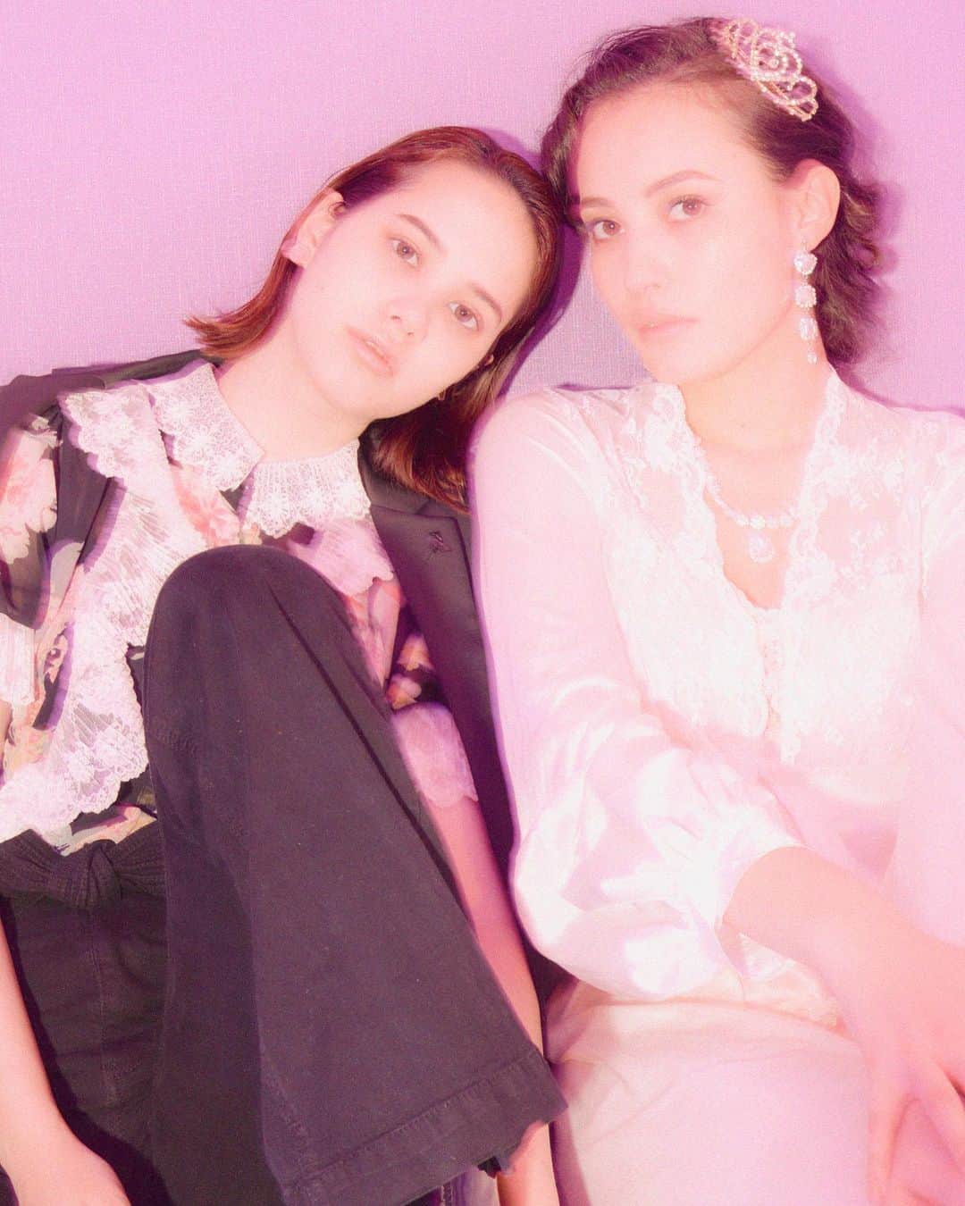 真間玲奈のインスタグラム：「#ぴんくもーど」