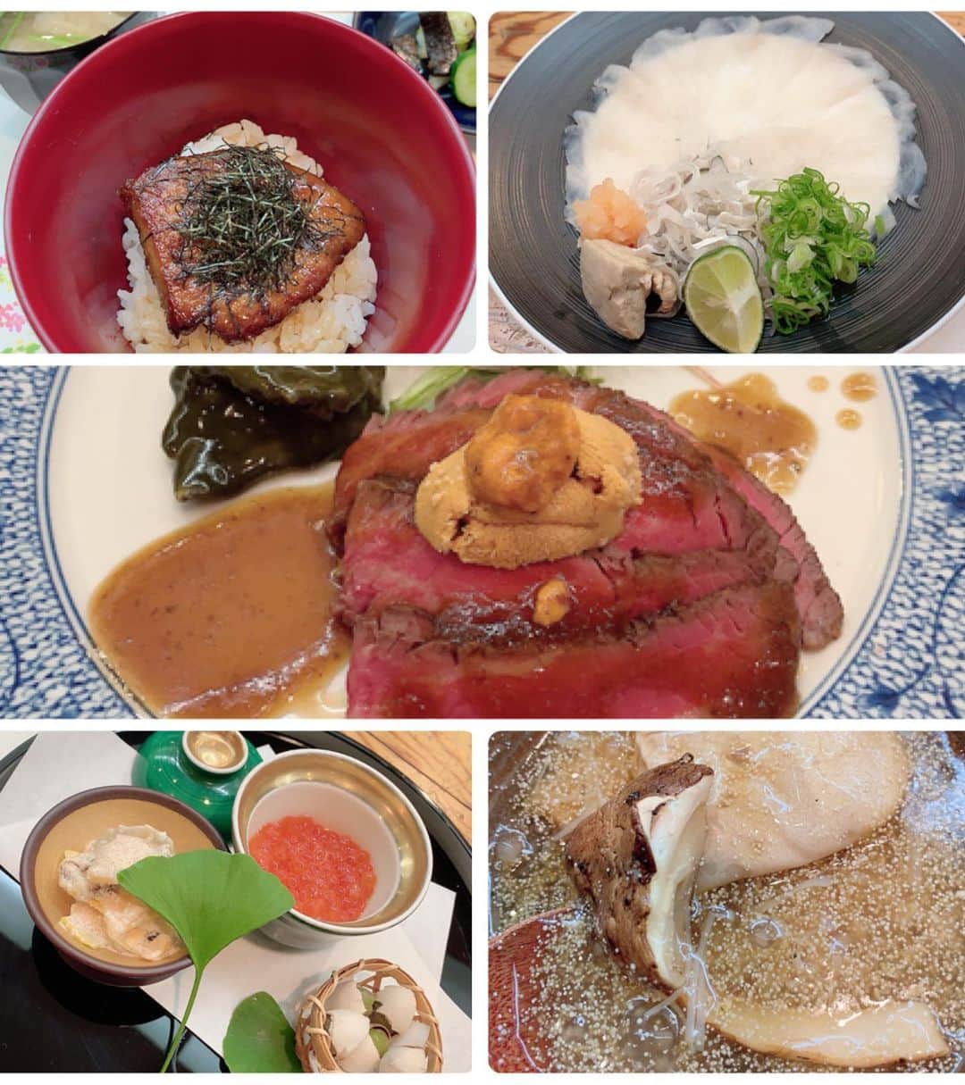 荒生暁子さんのインスタグラム写真 - (荒生暁子Instagram)「日本料理の老舗、稲茶で 54周年の特別会席。 これはとにかくオススメ💖 1年に一度の豪華メニュー フグ、松茸、ウニ、アワビなど そして締めはフォアグラ丼❗️ 9月中のみのご予約です。 ほんとにお得過ぎていいのかしら〜 もう一度行きたい💕 写真は若女将麻由子さんと。 #広島グルメ#稲茶#特別会席#広島和食#広島ディナー#広島オススメグルメ  #高級食材 の宝石箱や〜♪」9月11日 20時44分 - akikoarao0904