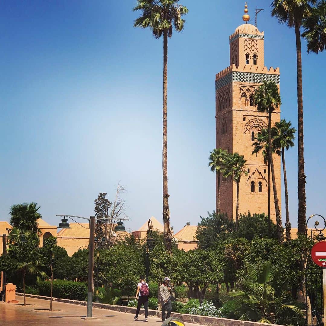 レイ・アレンのインスタグラム：「Marrakech! #maktub」