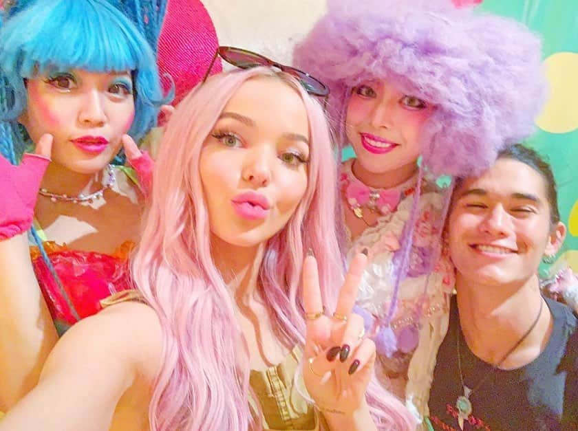 KAWAII MONSTER CAFEさんのインスタグラム写真 - (KAWAII MONSTER CAFEInstagram)「Welcome back our monster princess @dovecameron 🥰😍❤️hope you enjoyed @booboostewart.art 🌈Repost from @ally_baby25 💜  #kawaiimonstercafe #monstercafe #カワイイモンスターカフェ  #destination #tokyo #harajuku #shinuya #art #artrestaurant #colorful #color #pink #cafe #travel #trip #traveljapan #triptojapan #japan #colorfulfood #rainbow #rainbowcake #rainbowpasta #strawberry #pancakes #takeshitastreet #harajukustreet #harajukugirl #tokyotravel #onlyinjapan」9月12日 0時49分 - kawaiimonstercafe