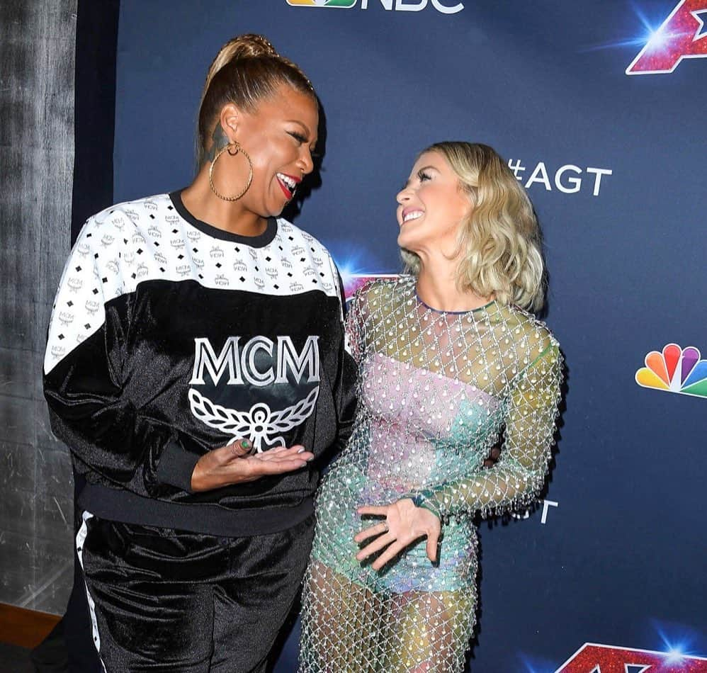 ジュリアン・ハフさんのインスタグラム写真 - (ジュリアン・ハフInstagram)「Last night in the presence of a queen. 👑  Results tonight!! @queenlatifah @agt #agt」9月12日 6時57分 - juleshough