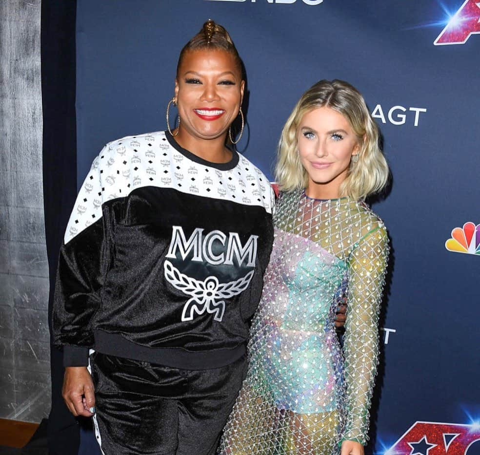 ジュリアン・ハフさんのインスタグラム写真 - (ジュリアン・ハフInstagram)「Last night in the presence of a queen. 👑  Results tonight!! @queenlatifah @agt #agt」9月12日 6時57分 - juleshough