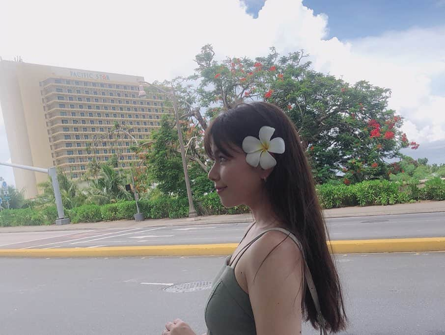 倉田瑠夏さんのインスタグラム写真 - (倉田瑠夏Instagram)「おはよ☀️♪♪ GUAM🏝の写真、ちょこちょこ載せて行きます🌺♡ . . .  #guam #グアム #iloveguam #旅行 #家族旅行」9月12日 9時55分 - ruka.kurata