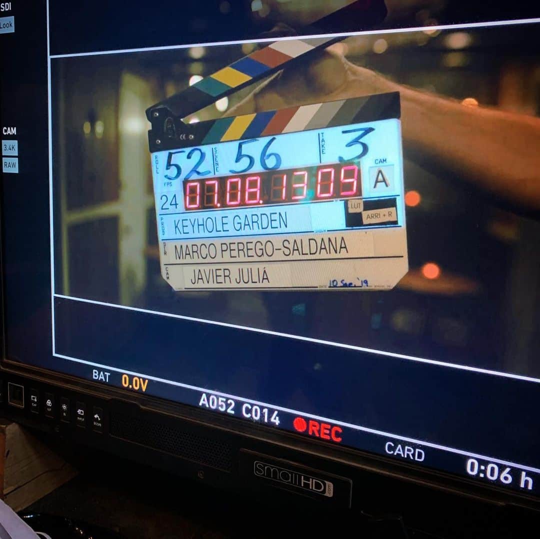 ゾーイ・サルダナさんのインスタグラム写真 - (ゾーイ・サルダナInstagram)「Filming has begun. #keyholegardenmovie」9月12日 9時57分 - zoesaldana