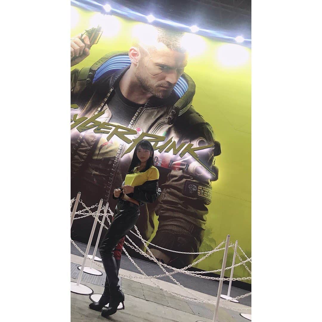 のインスタグラム：「#tokyogameshow2019 #tokyogameshow #cyberpunk2077 #東京ゲームショウ #東京ゲームショウ2019 #サイバーパンク2077」