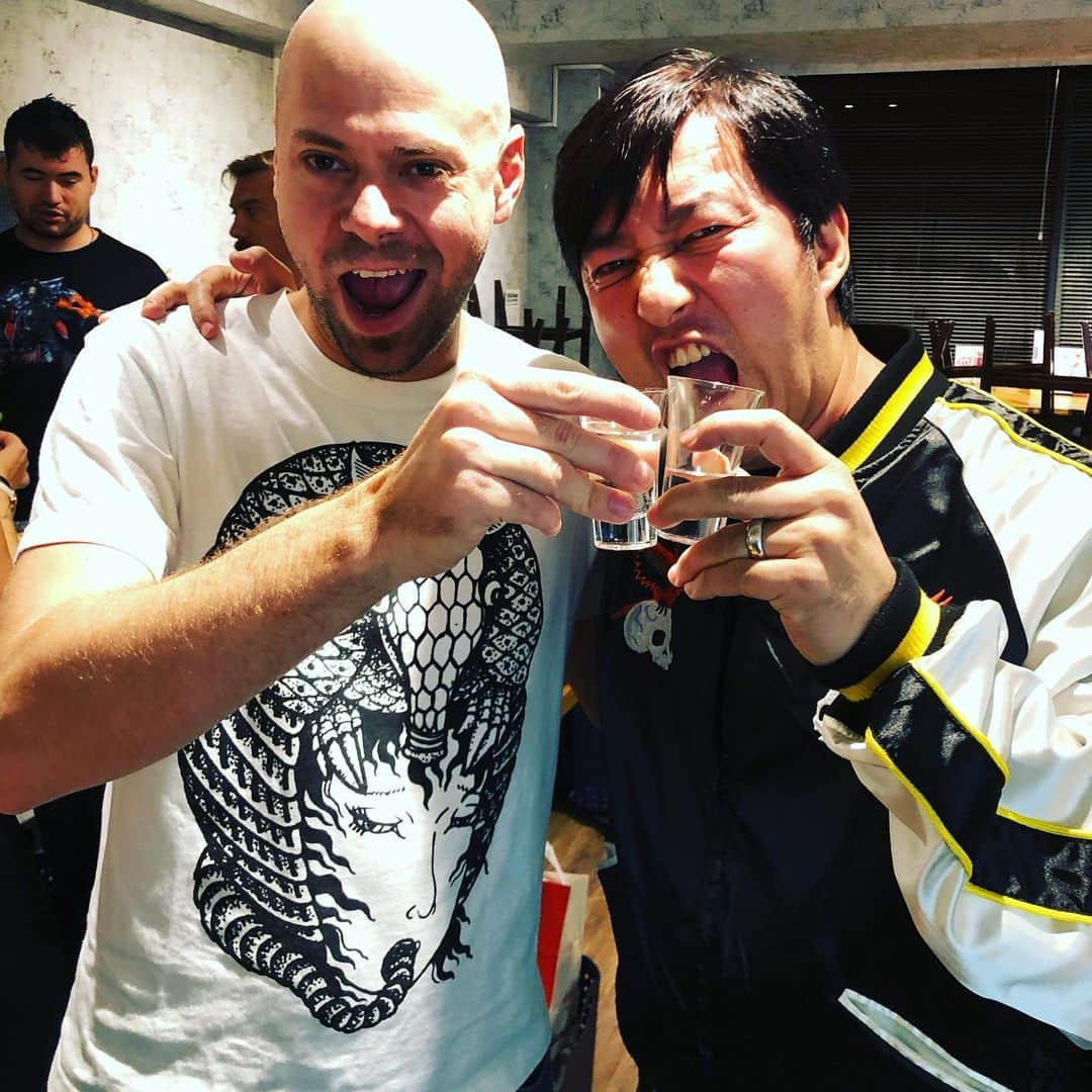 須田剛一のインスタグラム：「Reboot代表のラミールとcyberpunk!」