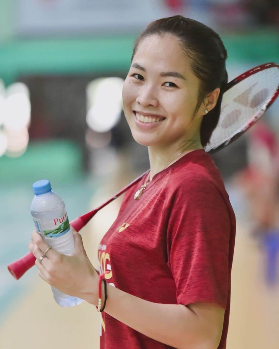 ラチャノック・インタノンのインスタグラム：「💦😊」