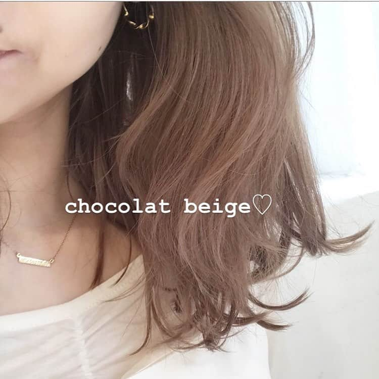 佃加菜さんのインスタグラム写真 - (佃加菜Instagram)「私もchocolat beige ♡ 服が合わせやすくて楽チン〜笑」9月12日 21時37分 - tsukuda_kana