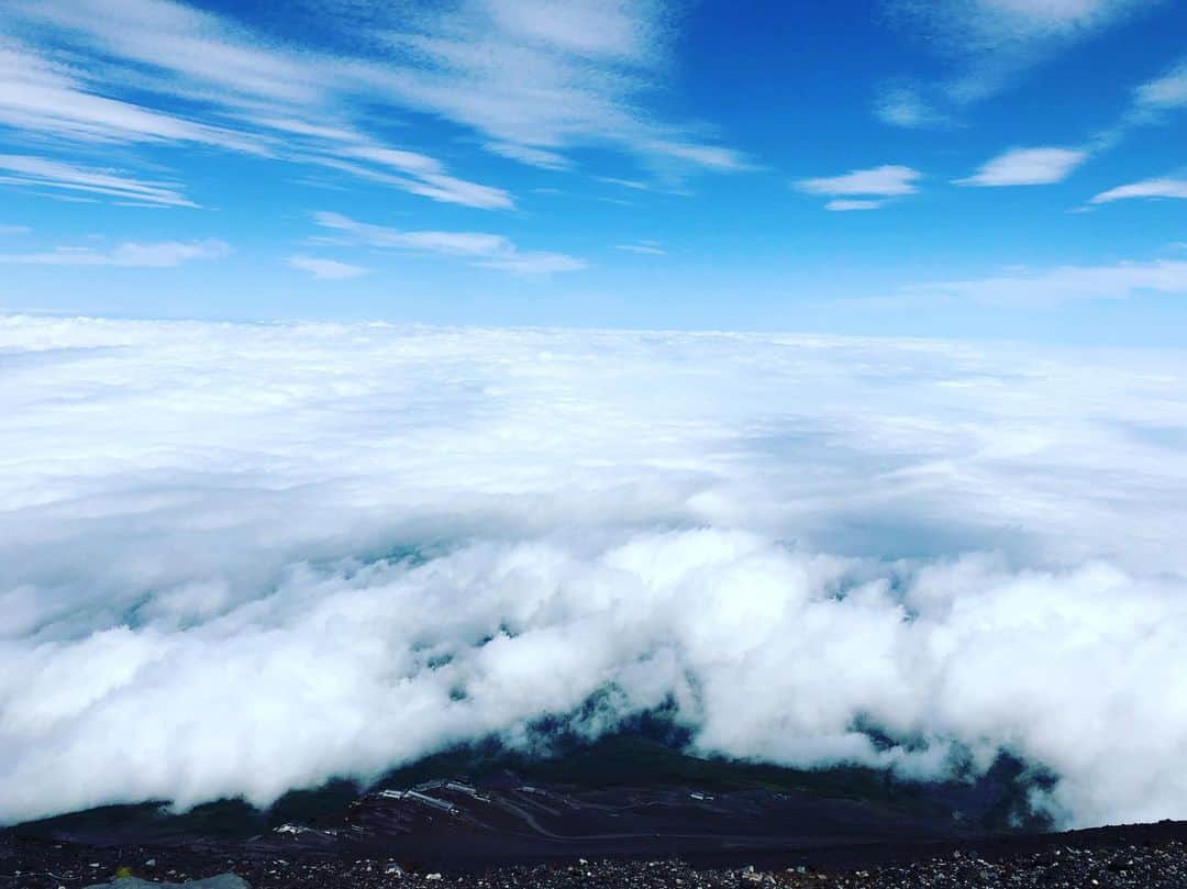 木村卓寛さんのインスタグラム写真 - (木村卓寛Instagram)「なんやこいつ イキってんなー #富士山 #登頂 #GoPro #気持ちいい」9月12日 12時57分 - tenshinkimura