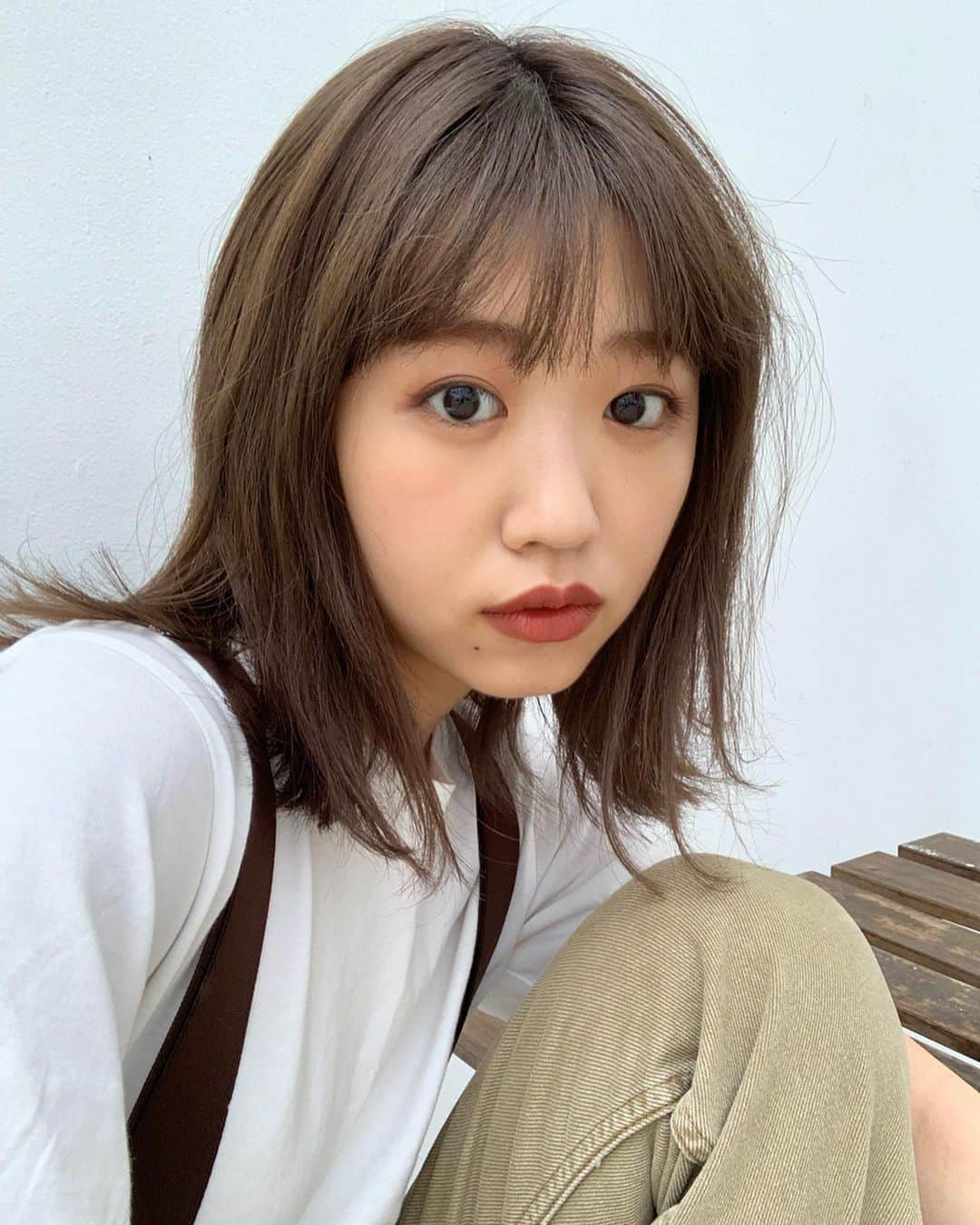 碓井玲菜さんのインスタグラム写真 - (碓井玲菜Instagram)「new hair color😗 まだ暑いけどもう気分は秋だヨーーーーー！」9月12日 15時00分 - reina_usui