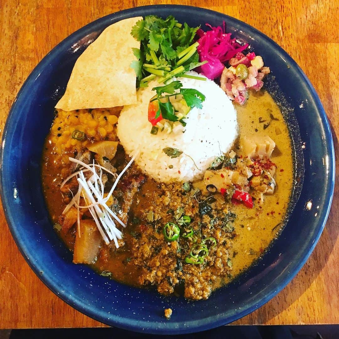 YUKA さんのインスタグラム写真 - (YUKA Instagram)「創作カレーMANOS  お初MANOS。 またいきます💛  #三軒茶屋 #manos #currylover #moumoon #yuka」9月12日 15時27分 - yukamoumoon