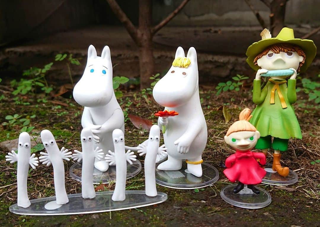 MEDICOM TOYさんのインスタグラム写真 - (MEDICOM TOYInstagram)「🌳🍄🌱🍃✨ ©️ Moomin Characters TM  #moomin #moomintroll #snorkmaiden #snufkin #littlemy #hattifatteners #medicomtoy #ムーミン #ムーミントロール #スノークのおじょうさん #ミィ #スナフキン #ニョロニョロ #メディコムトイ」9月12日 16時59分 - medicom_toy