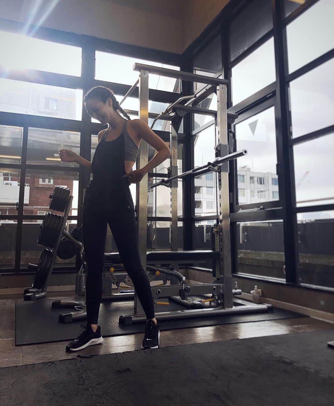 のインスタグラム：「Gym 🏋️‍♀️ . . . @ti_habit  #tihabit #ebisu #gym」