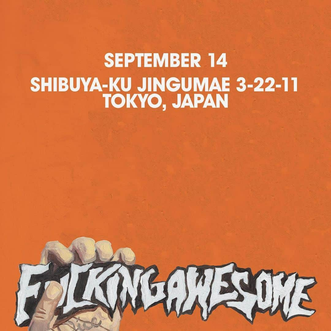 野村訓市さんのインスタグラム写真 - (野村訓市Instagram)「Come to this on Saturday . @fuckingawesome shoes drop with @adidasskateboarding 明後日原宿。」9月12日 18時04分 - kunichi_nomura