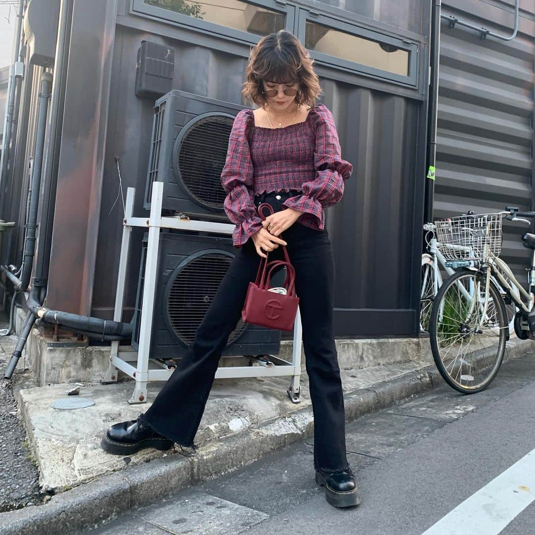 長澤メイさんのインスタグラム写真 - (長澤メイInstagram)「もう秋🎃🍁🍄🌰 #mei_outfit」9月12日 19時48分 - xxmeixx1208