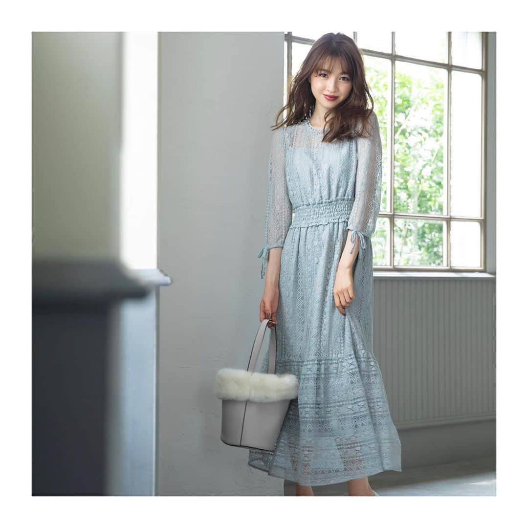 のインスタグラム：「・ ・ 2019 Autumn Collection ・ ・ ✴︎one-piece ¥16,000+tax ・ ・ ・ #WILLSELECTION #ウィルセレクション  #上西星来 @seira_jonishi_tpd」