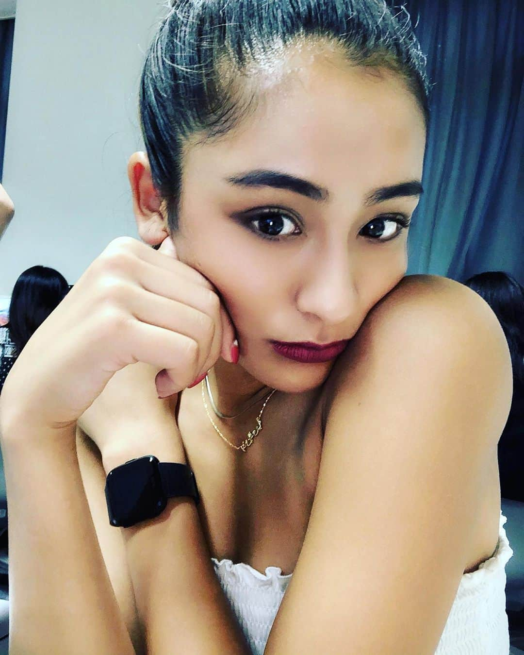 木佐貫まやさんのインスタグラム写真 - (木佐貫まやInstagram)「When I was falling asleep 😴  Today’s lovely moment 💖💖 最近Fitbitつけて歩数競争してるんだ〜っ！笑」9月12日 20時19分 - maaayaofficial