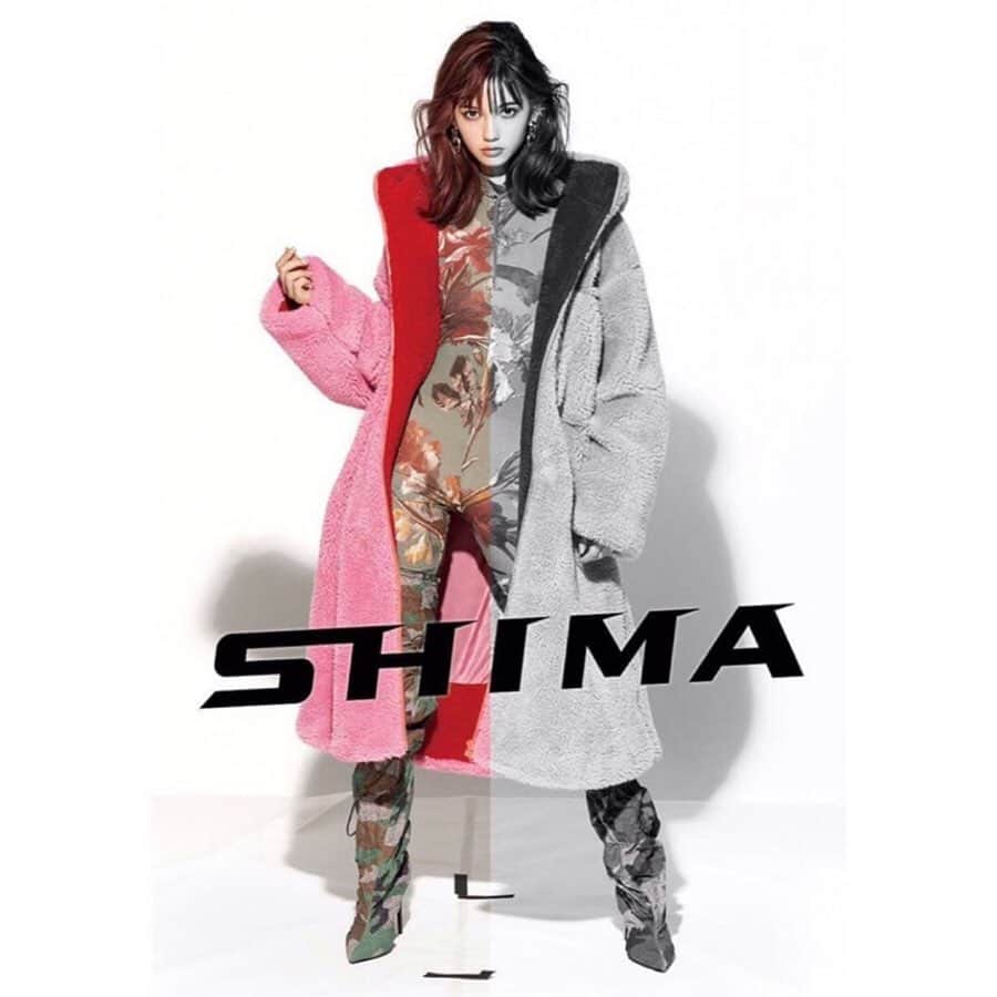 管沼詩乃さんのインスタグラム写真 - (管沼詩乃Instagram)「New work with @shima_official_account  SHIMA 2019 A/W NEW HAIR💗」9月13日 6時18分 - shinosuganuma
