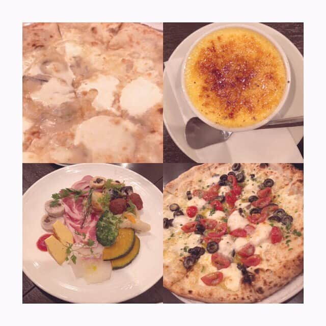 みのり(26)＠東京 ダイエットさんのインスタグラム写真 - (みのり(26)＠東京 ダイエットInstagram)「🍖夜ご飯 . . 🍕 #ナポリピッツァ 🍕 . #クワトロフォルマッジ 🧀 #ラロッサ #カタラーナ 🍮 . . 目黒の住宅街にある #百名店2019 🍕🤤 【 #pizzerialarosa 】 . . @330_fitness みさおちゃんと( ∩＾ω＾)∩ 女性ホルモンの大放出の会💓← . たくさんおしゃべりしてあっとゆうま🥺 ありがとね₍˄·͈༝·͈˄₎◞ ̑̑ෆ⃛ . . 明日から、スパッと自炊に切り替えて 月末の旅行に身体を整えようとおもいます😳💡 . ◉ライザップ公認の紹介アンバサダーです。 〜 紹介特典 あります〜 . ▶︎全国どの店舗でもOK 紹介限定の２週間体験コースもあります(^_^)/ . ▶︎入会やカウンセリングをお考えの方、 ご質問なども、DM✉️ください。 . ★トレーニング見学もできるよ★ RIZAP BMG2017🥈特典あり😉 . #rizap #ライザップ .  #ダイエット #diet #ダイエット日記 #ダイエット記録  #instadiet #dinner #夜ご飯 #夕食 #夜ごはん #食べて痩せる #女子力 #イタリアン  #美食 #foodstagrams #東京カレンダー #おとなの週末 #pizza #高カロリー」9月12日 23時52分 - minorizap