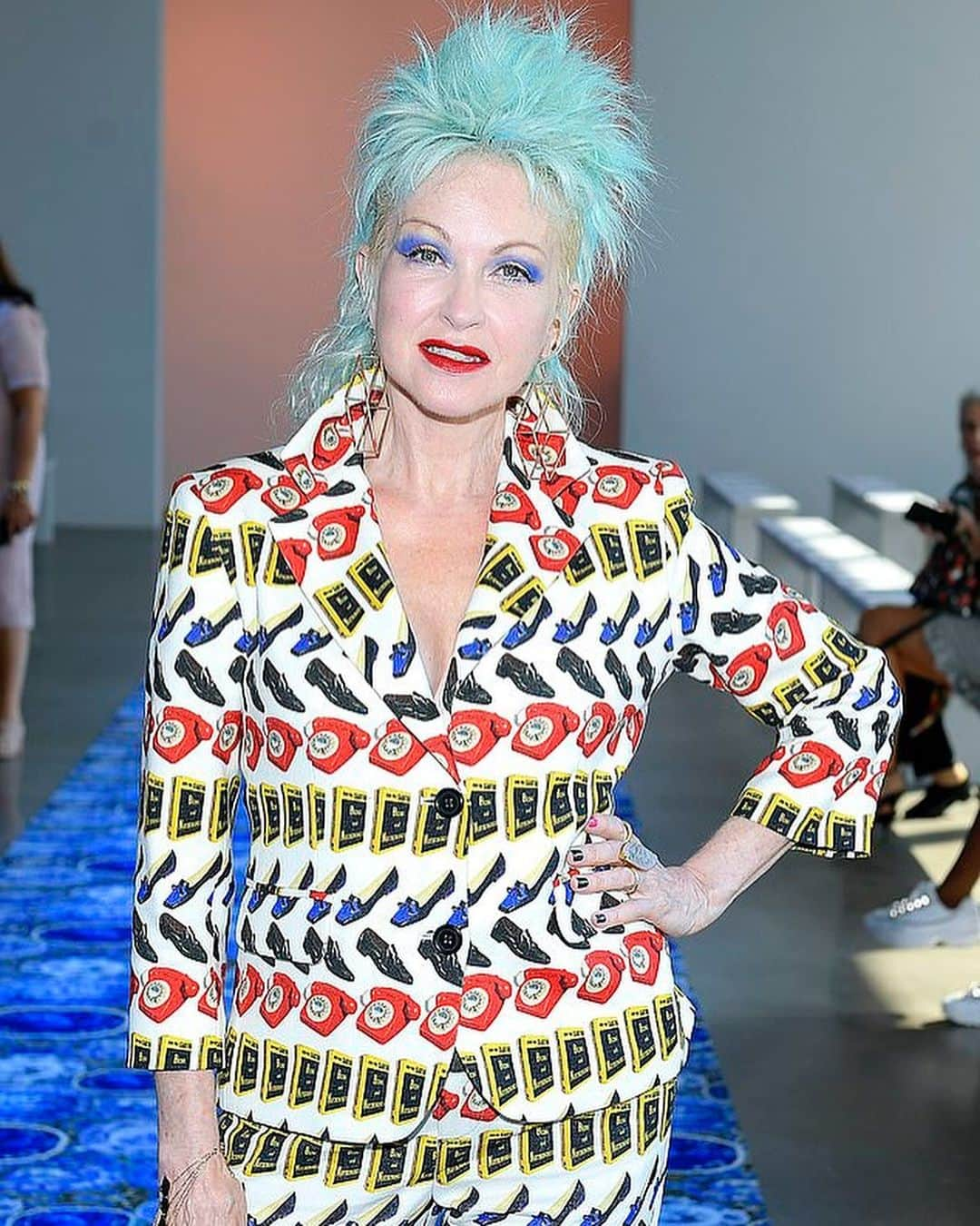 シンディ・ローパーさんのインスタグラム写真 - (シンディ・ローパーInstagram)「At @officiallibertine yesterday #nyfw Photo: @gettyimages」9月13日 0時17分 - cyndilauper