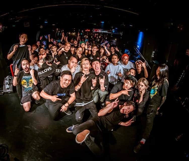 KAI_SHiNEのインスタグラム：「0911 FUTURE AFTER A SECOND & EMERGING FROM THE COCOON (from TAIWAN)  JAPAN TOUR@GAME Thanxxx‼︎🇹🇼🇯🇵🙏🙏🙏✨ どのバンドもカッけかった🤘🔥 #futureafterasecond #faas #emergingfromthecocoon #eftc #heavensdust #makemyday  #mildrage #rhetoric #gunheadbreak #shibuya #game  #tokyo #livehouse #live #life #vibe  #感謝 #jp」