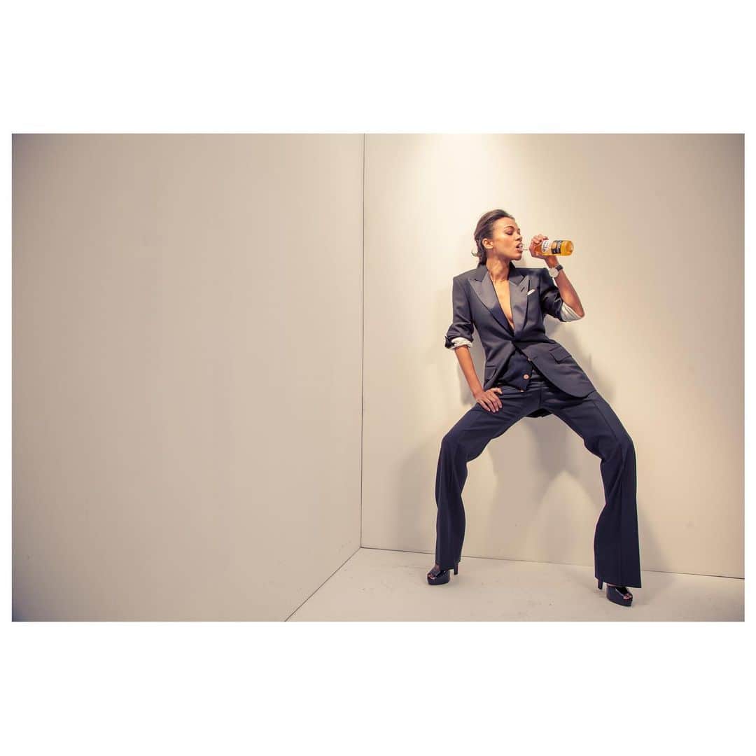 ランドール・スラヴィンさんのインスタグラム写真 - (ランドール・スラヴィンInstagram)「Zoe Saldana con Corona」9月13日 1時05分 - randallslavin