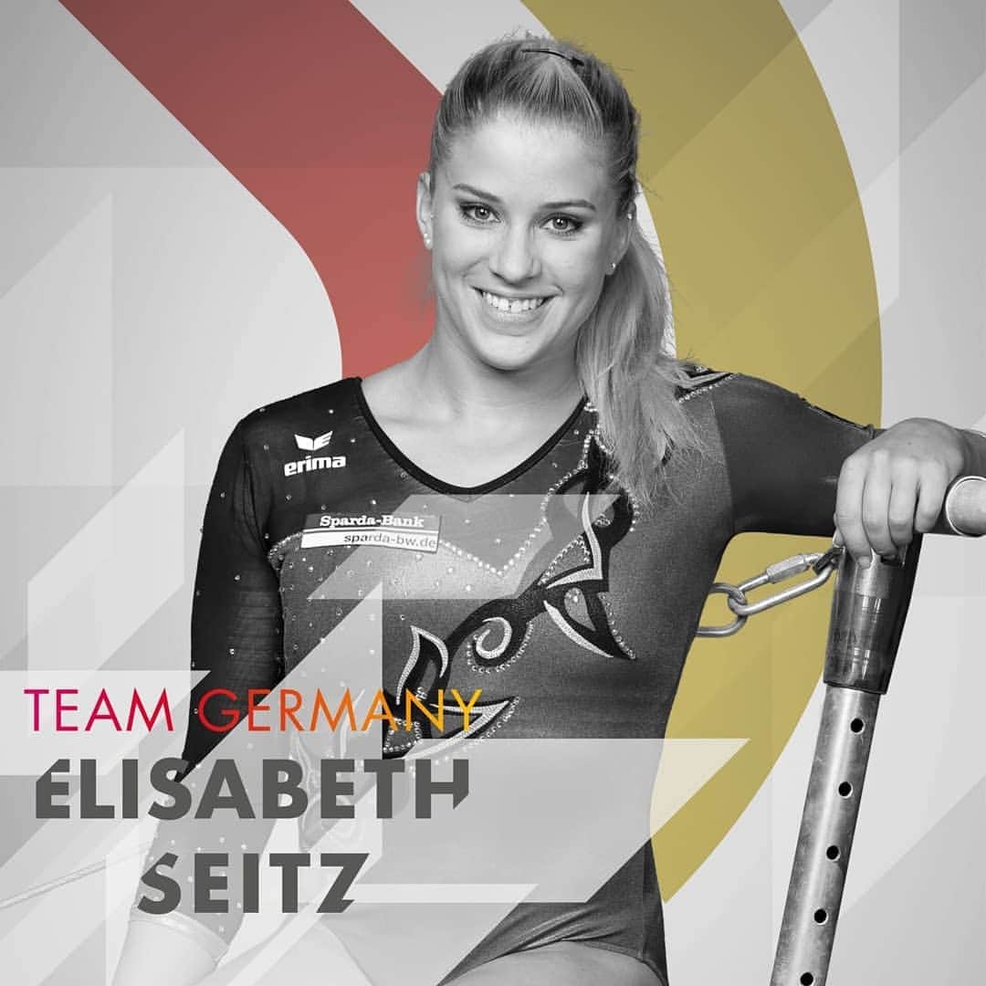 エリザベト・ザイツのインスタグラム：「DAS WM TEAM IST NOMINIERT !  Neben @sophiescheder @sarah.vossi @_kim.bui_ und @emixpetz bin auch Ich im Team für unsere Heim WM in Stuttgart. Unsere Ersatzfrau und Teamstütze wird @pauline_schaefer sein 🥇! Ich freue mich sehr auf die Weltmeisterschaften hier in Stuttgart im Oktober ❤  #nominierung #eliseitz #gymnastics #nationalteam #germany #me #happy @stuttgart2019  @spitzensport_bundeswehr @baenfer_sportmanufaktur @sigoagymartistica @erima.sportswear」