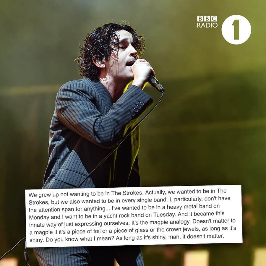 BBC Radioさんのインスタグラム写真 - (BBC RadioInstagram)「@trumanblack: a man of few words. @the1975 spoke about wanting to “be every band” and their @mercuryprize nomination. Full interview on the BBC website.」9月13日 1時58分 - bbcradio1
