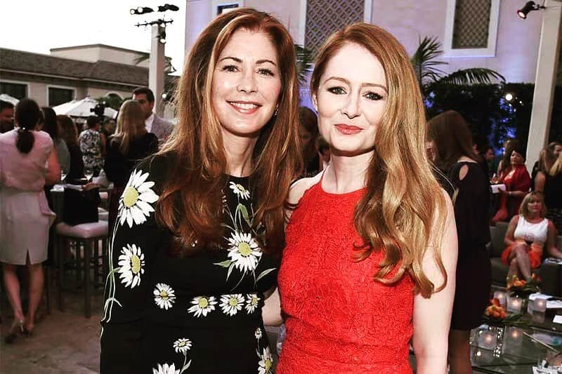 ミランダ・オットーさんのインスタグラム写真 - (ミランダ・オットーInstagram)「Powerhouse Dana Delany and I at the 9th Annual Television Academy Honors 2016. ❤️🖤❤️🖤#danadelany #televisionacademy #redagain #tbt❤️」9月13日 3時31分 - miranda.otto