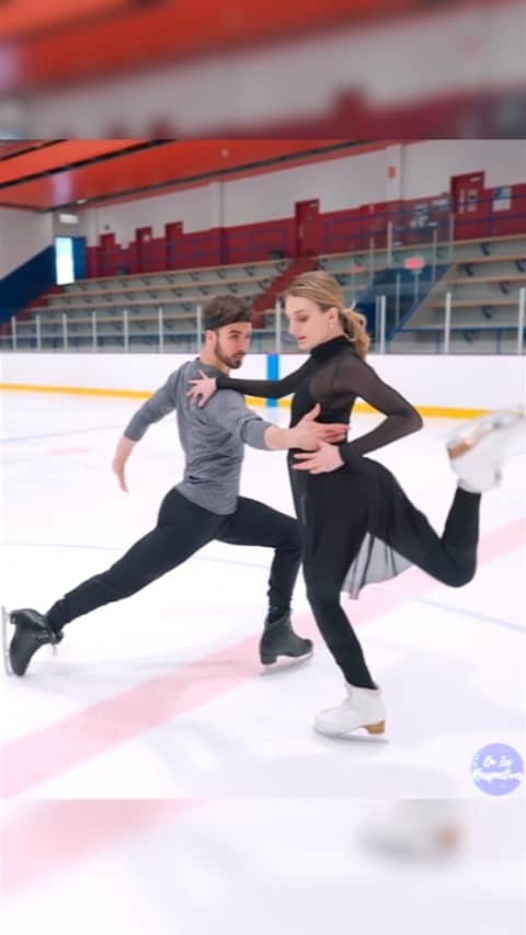 ガブリエラ・パパダキスのインスタグラム：「Working on new stuff now but thanks Jordan for the memory 🖤🌹 @oniceperspectives」