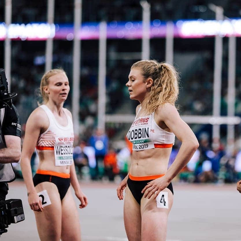 Jessica-Bianca WESSOLLYのインスタグラム：「Ich bin unheimlich stolz und glücklich Teil des @the_match_minsk2019 und des siegreichen europäischen Teams gewesen zu sein! 💪🏆🇪🇺 Vielen Dank für dieses unvergessliche Ereignis an euch alle! 🤗 #thematch #teameurope #europevsusa #minsk #trackandfield #athletics #sprint #europeanathletics #heretocreate #adidas #AdiJess #winners」