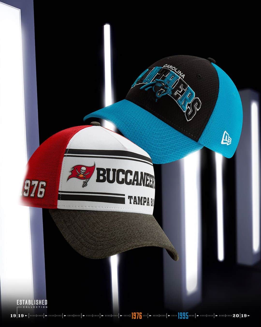 ニューエラ・キャップのインスタグラム：「Week 2 of the season starts today. Celebrate 100 years of the NFL and back your team at neweracap.com」