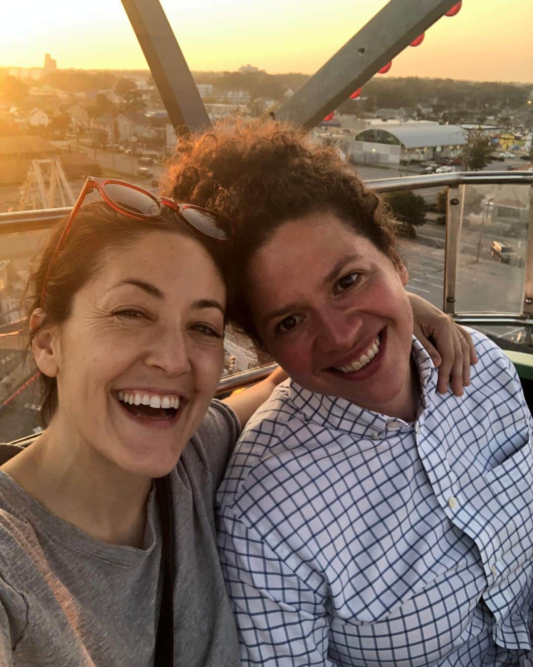 Grace Bonneyさんのインスタグラム写真 - (Grace BonneyInstagram)「Best date night ♥️ 🎡」9月13日 9時52分 - designsponge