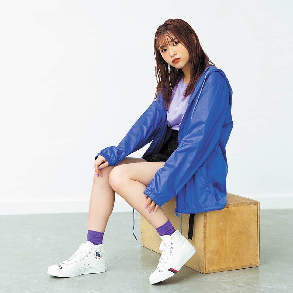 prokeds_jpのインスタグラム：「. PRO-Keds ROYAL AMERICA HI ロイヤルアメリカ ハイ  #プロケッズ #シューズ #スニーカー #キャンバス #あいりる #古田愛理  #prokeds #kicks #shoes #sneaker #sneakers #canvas #fashion #instafashion」