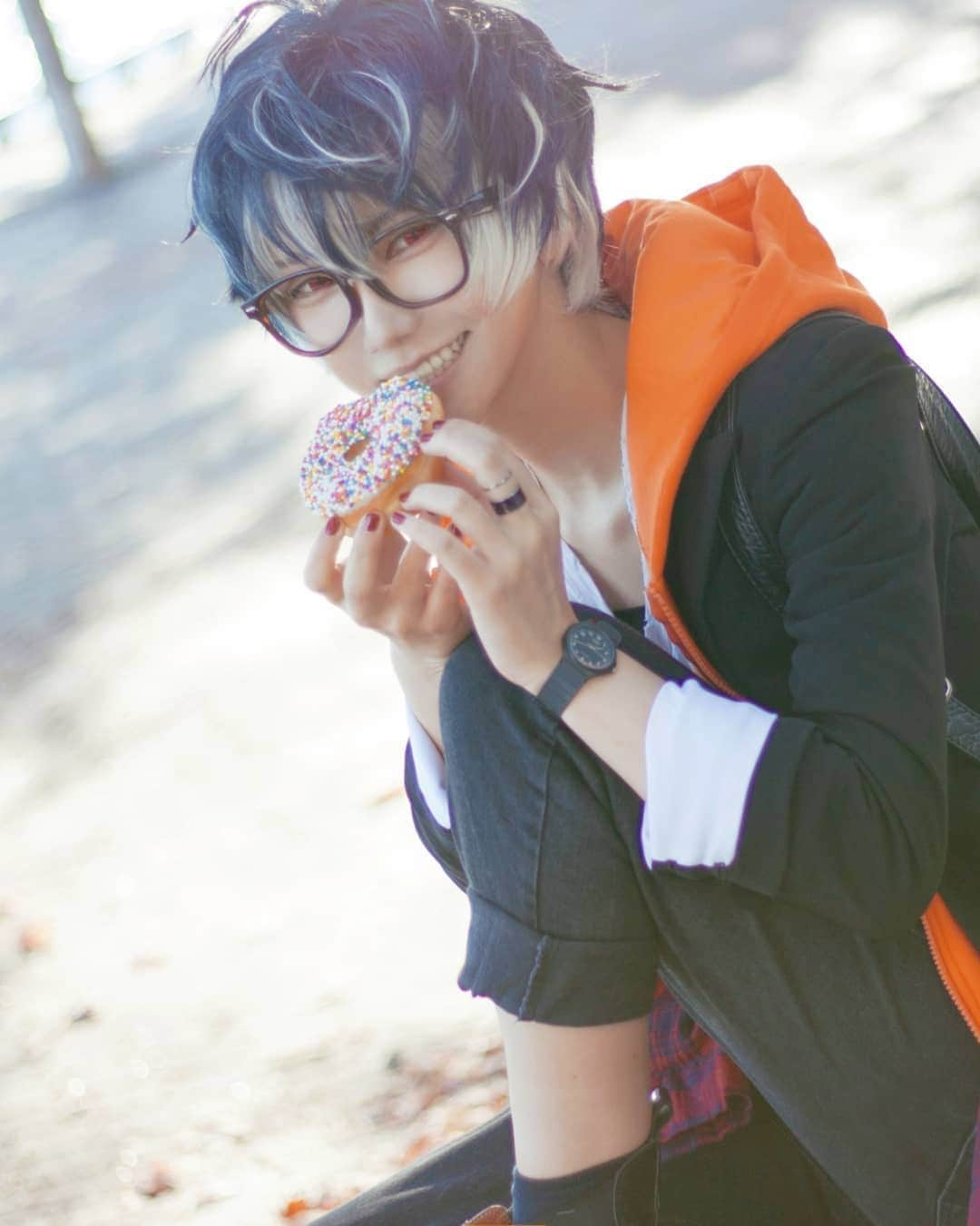 ひかりんさんのインスタグラム写真 - (ひかりんInstagram)「It's really starting to feel like fall in Canada 🍁🍂 Photo | @meowstars Momo | Idolish7 . #idolish7 #コスプレ #cosplay #momo #revale」9月13日 11時54分 - __hikarin