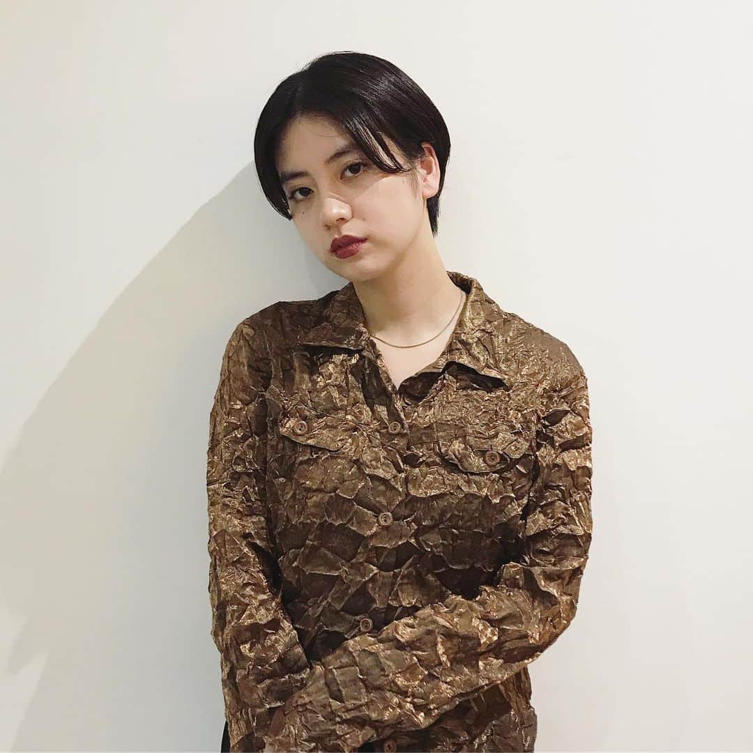 野口和弘のインスタグラム：「ナナちゃんカットメンテナンス☺︎ . やっぱハンサムショートは可愛い💇‍♀️ . #ciecanoguchi  #cieca.」
