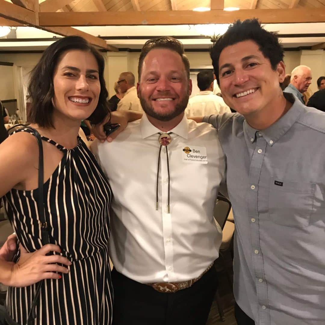 Jaime Preciadoのインスタグラム：「Such a pleasure watching one of my best buds get inducted into our High School Hall of Fame! He’s done so much for our school and even more for our hometown! Congrats @benclev you Da Man!」